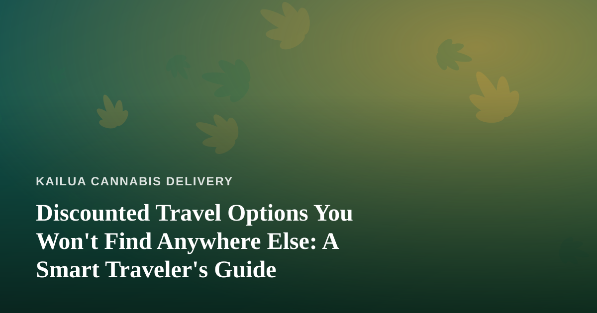 Discounted Travel Options You Won’t Find Anywhere Else: A Smart Traveler’s Guide